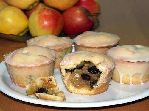 Apfelmuffins Rezept - Mini-Apfelkuchen mit Zimt backen