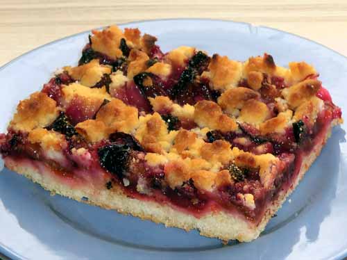 Zwetschgenkuchen Rezept mit Streusel und Mürbeteig vom Blech oder rund ...