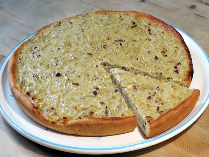 Schwäbischer Zwiebelkuchen