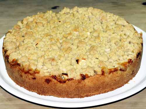 Apfelkuchen mit Streusel