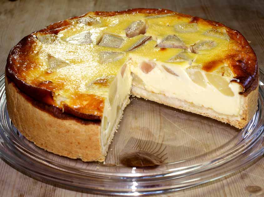 Birnenkuchen Rezept mit frischen Birnen oder mit Dosenbirnen und ...