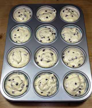 Blaubeermuffins