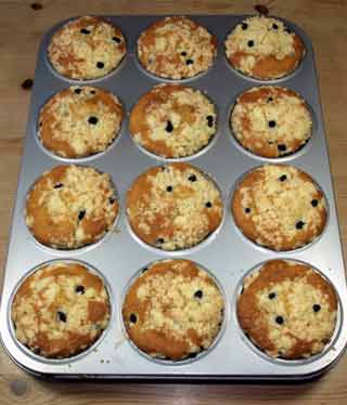 Blaubeermuffins