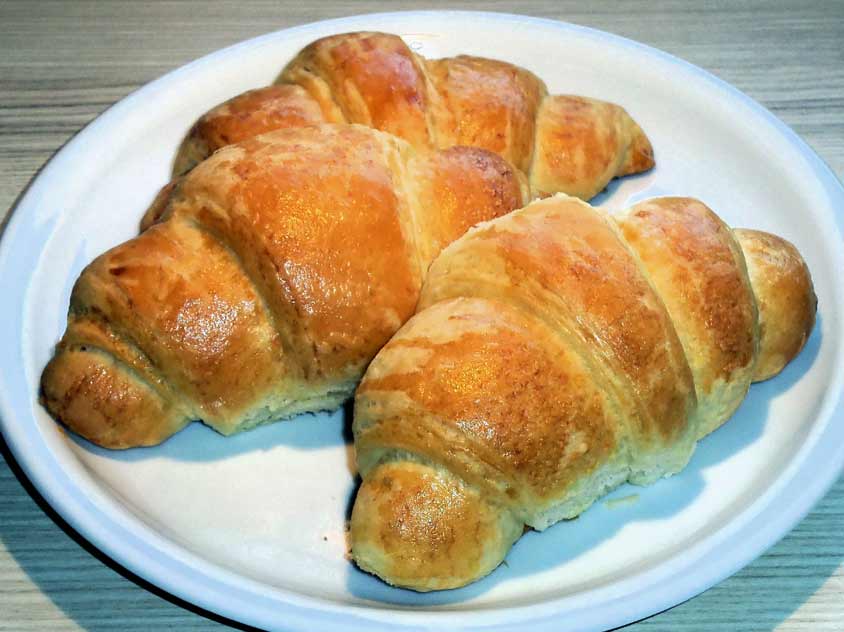 Croissant Rezept - Croissants aus Blätterteig selber machen