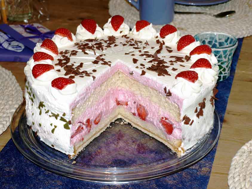 Erdbeertorte Rezept