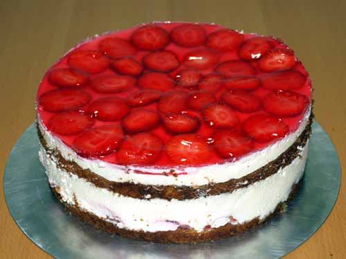 Erdbeertorte