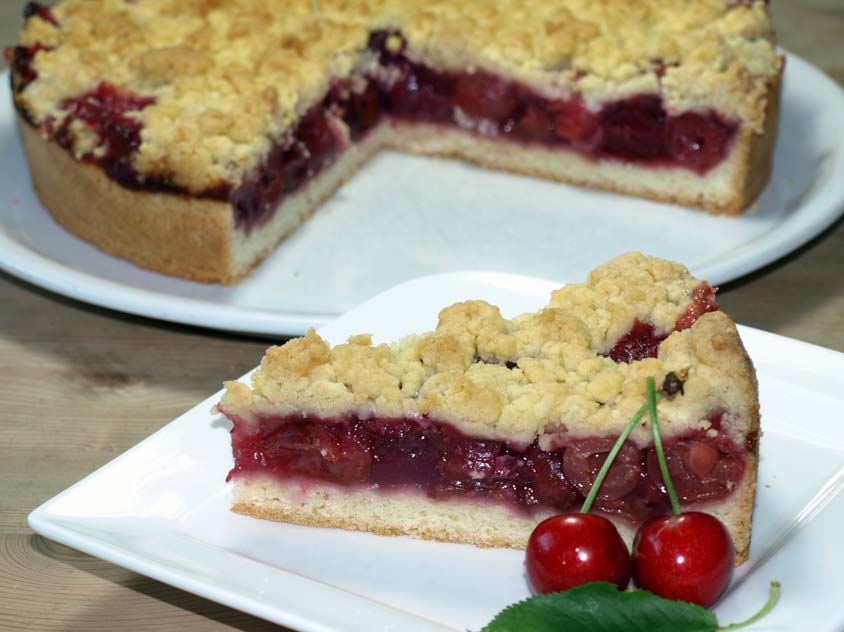 Kirschkuchen mit Streusel