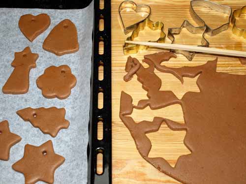 Lebkuchen ausstechen