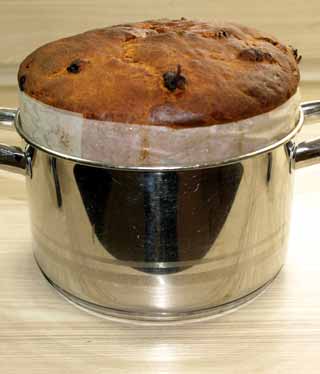 Gebackener Panettone