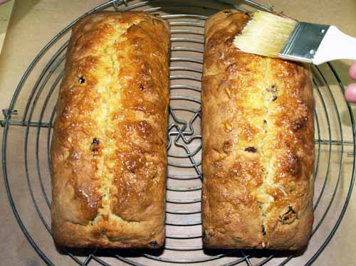 Quarkstollen Rezept Saftiger Stollen in der Kastenform mit Backpulver ...