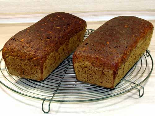 Vollkorn-Roggenbrot / Sauerteigbrot Rezept – Yum Rezepte