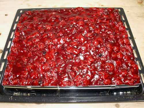 Rote Grütze Kuchen