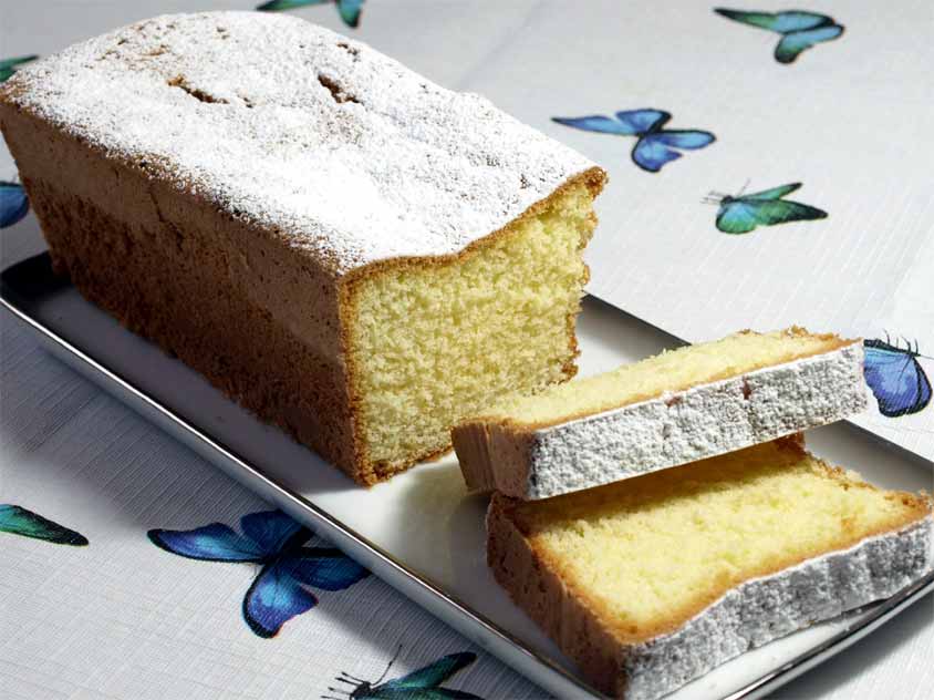 Sandkuchen Rezept - Zarter Sandkuchen aus der Kastenform