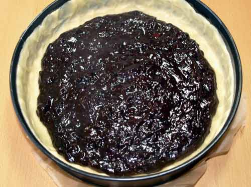 Schwarze Johannisbeer Kuchen