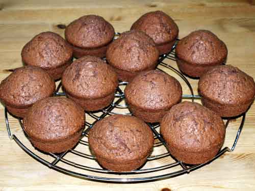 Schwarzwälder Kirsch Muffins