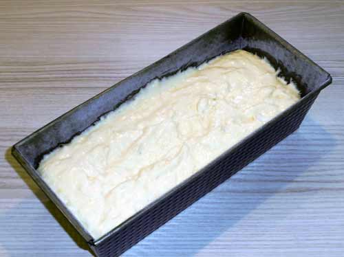 Zitronenkuchen Teig